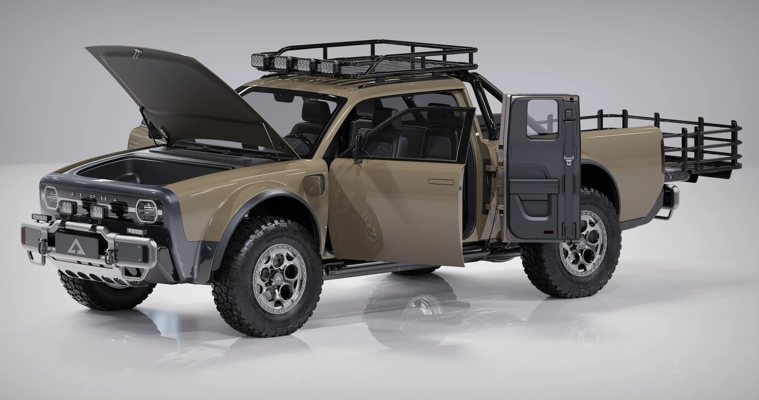 Alpha wolf ev top truck